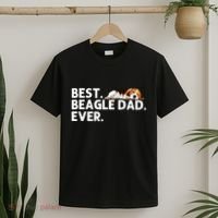 Best Beagle Dad Art For Father Beagle Dog Beagle Lover T-Shirt thumb 2