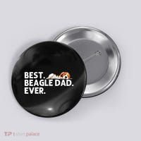 Best Beagle Dad Art For Father Beagle Dog Beagle Lover Button thumb 0