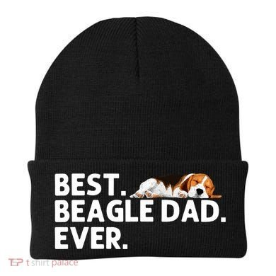Best Beagle Dad Art For Father Beagle Dog Beagle Lover Beanie