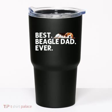 Best Beagle Dad Art For Father Beagle Dog Beagle Lover Tumbler