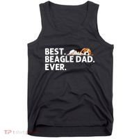 Best Beagle Dad Art For Father Beagle Dog Beagle Lover Tank Top thumb 0