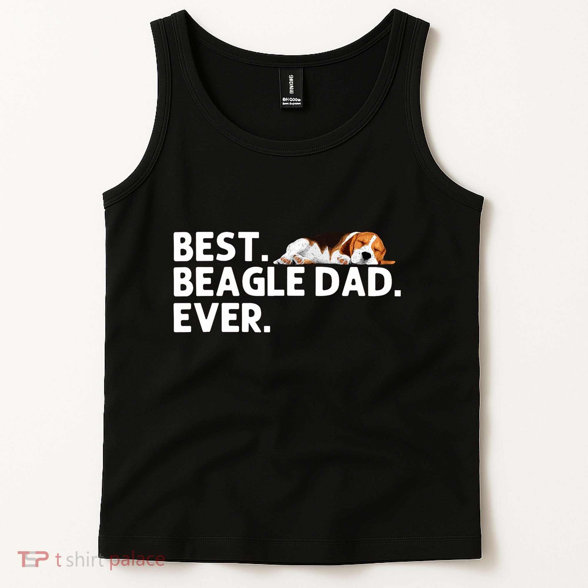Best Beagle Dad Art For Father Beagle Dog Beagle Lover Tank Top