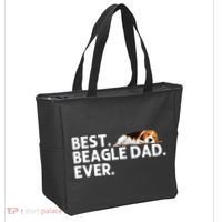 Best Beagle Dad Art For Father Beagle Dog Beagle Lover Tote Bag thumb 2
