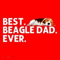 Best Beagle Dad Art For Father Beagle Dog Beagle Lover Santa Hat thumb 1