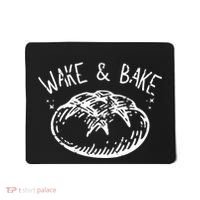 Bread Baking Disegn Sourdough Starter Wake And Bake Mousepad thumb 0