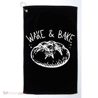 Bread Baking Disegn Sourdough Starter Wake And Bake Golf Towel