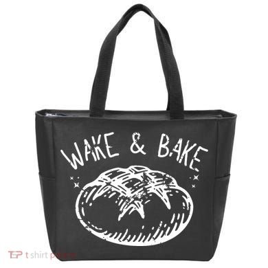 Bread Baking Disegn Sourdough Starter Wake And Bake Tote Bag