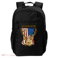 Best Buckin Dad Ever Funny Deer Father’S Day Hunting Dad Gift Backpack thumb 0
