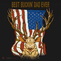 Best Buckin Dad Ever Funny Deer Father’S Day Hunting Dad Gift Backpack thumb 2