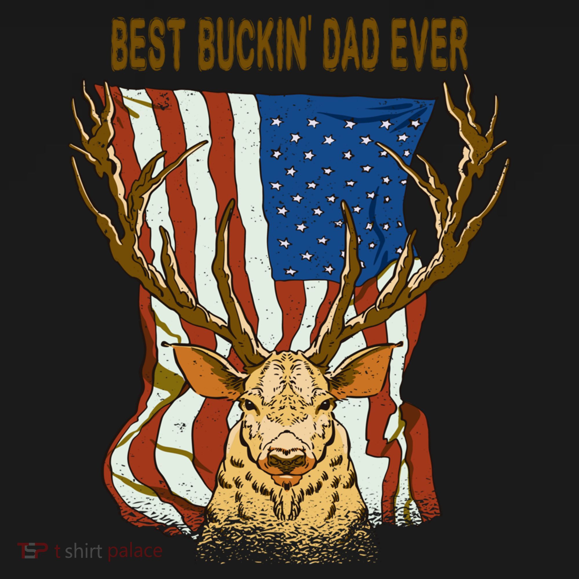 Best Buckin Dad Ever Funny Deer Father’S Day Hunting Dad Gift Bucket Hat