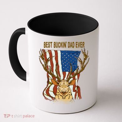Best Buckin Dad Ever Funny Deer Father’S Day Hunting Dad Gift Coffee Mug