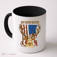 Best Buckin Dad Ever Funny Deer Father’S Day Hunting Dad Gift Coffee Mug thumb 0