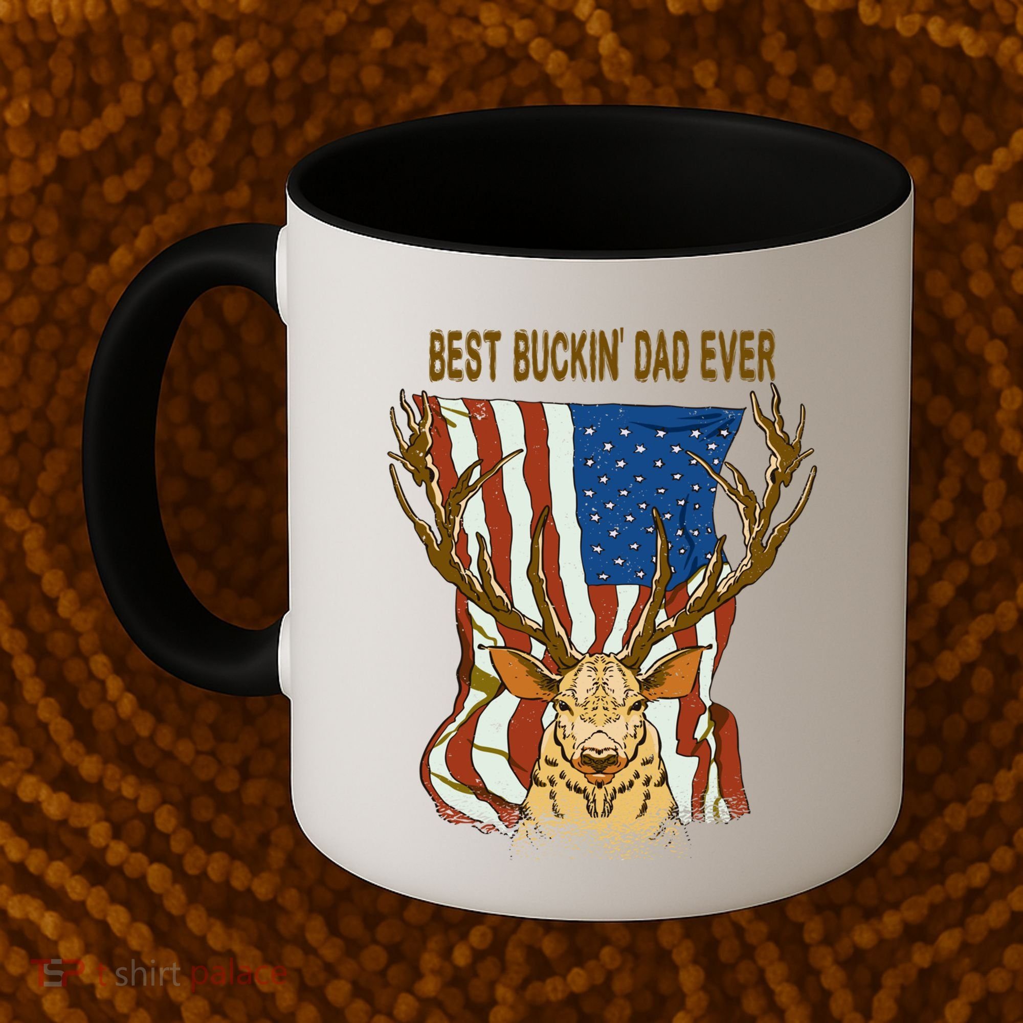 Best Buckin Dad Ever Funny Deer Father’S Day Hunting Dad Gift Coffee Mug