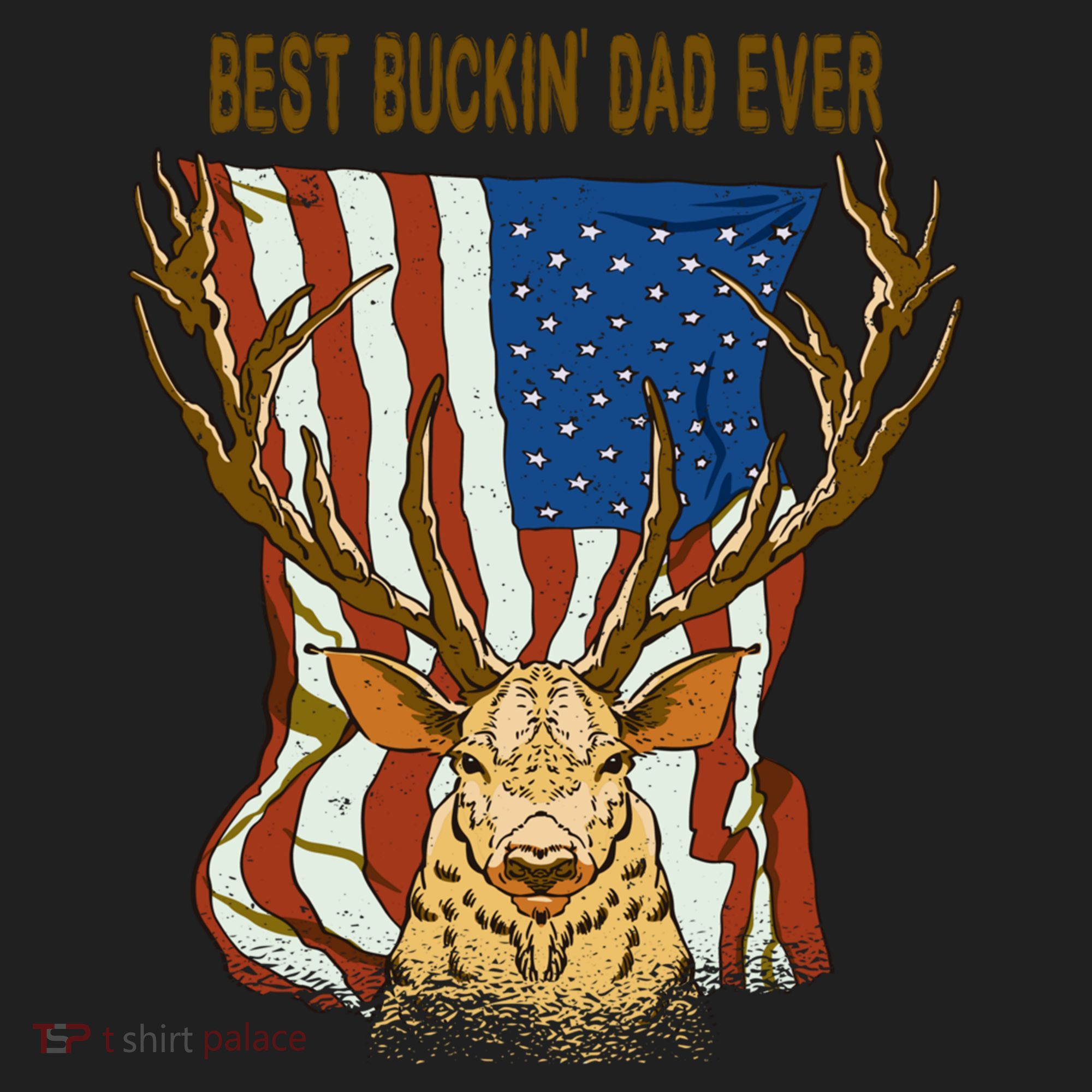 Best Buckin Dad Ever Funny Deer Father’S Day Hunting Dad Gift Hat