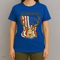 Best Buckin Dad Ever Funny Deer Father’S Day Hunting Dad Gift T-Shirt thumb 4
