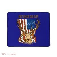 Best Buckin Dad Ever Funny Deer Father’S Day Hunting Dad Gift Mousepad thumb 0
