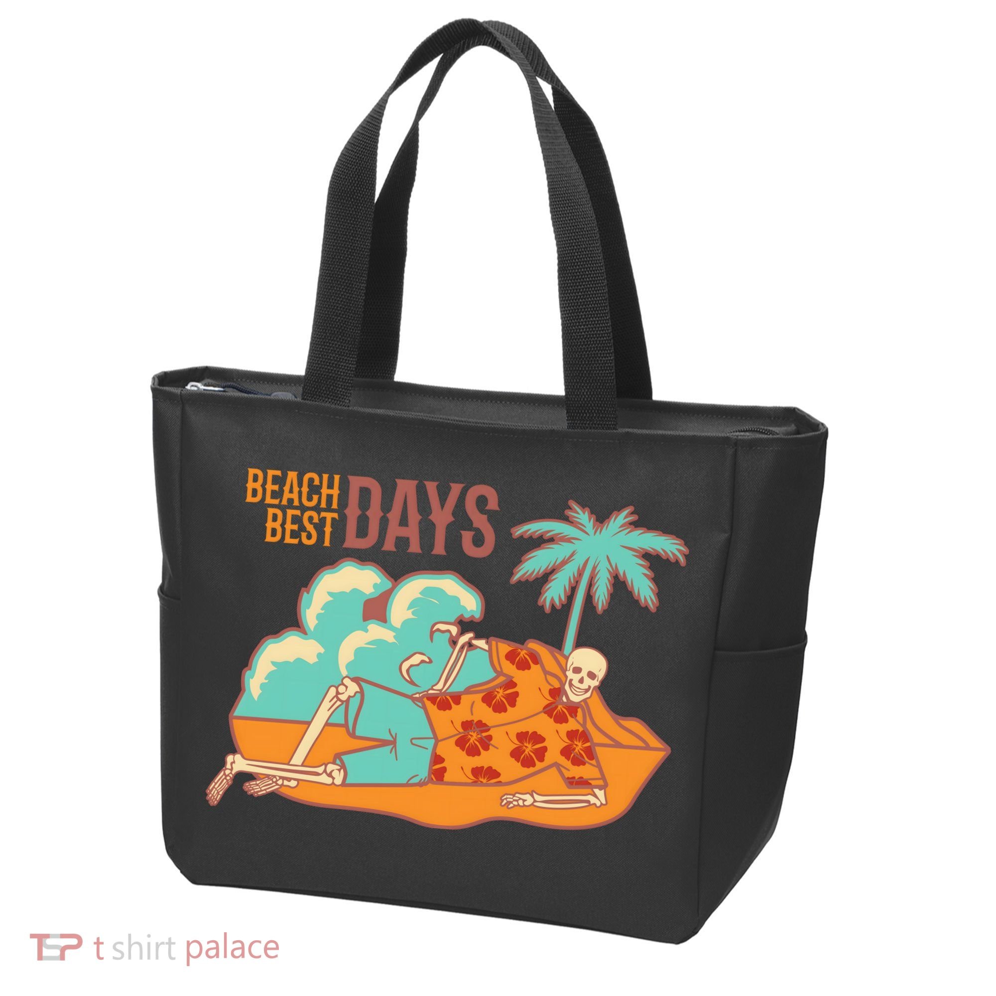 Best Beach Days Skeleton Summer Vibe Tote Bag