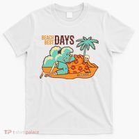 Best Beach Days Skeleton Summer Vibe T-Shirt thumb 0