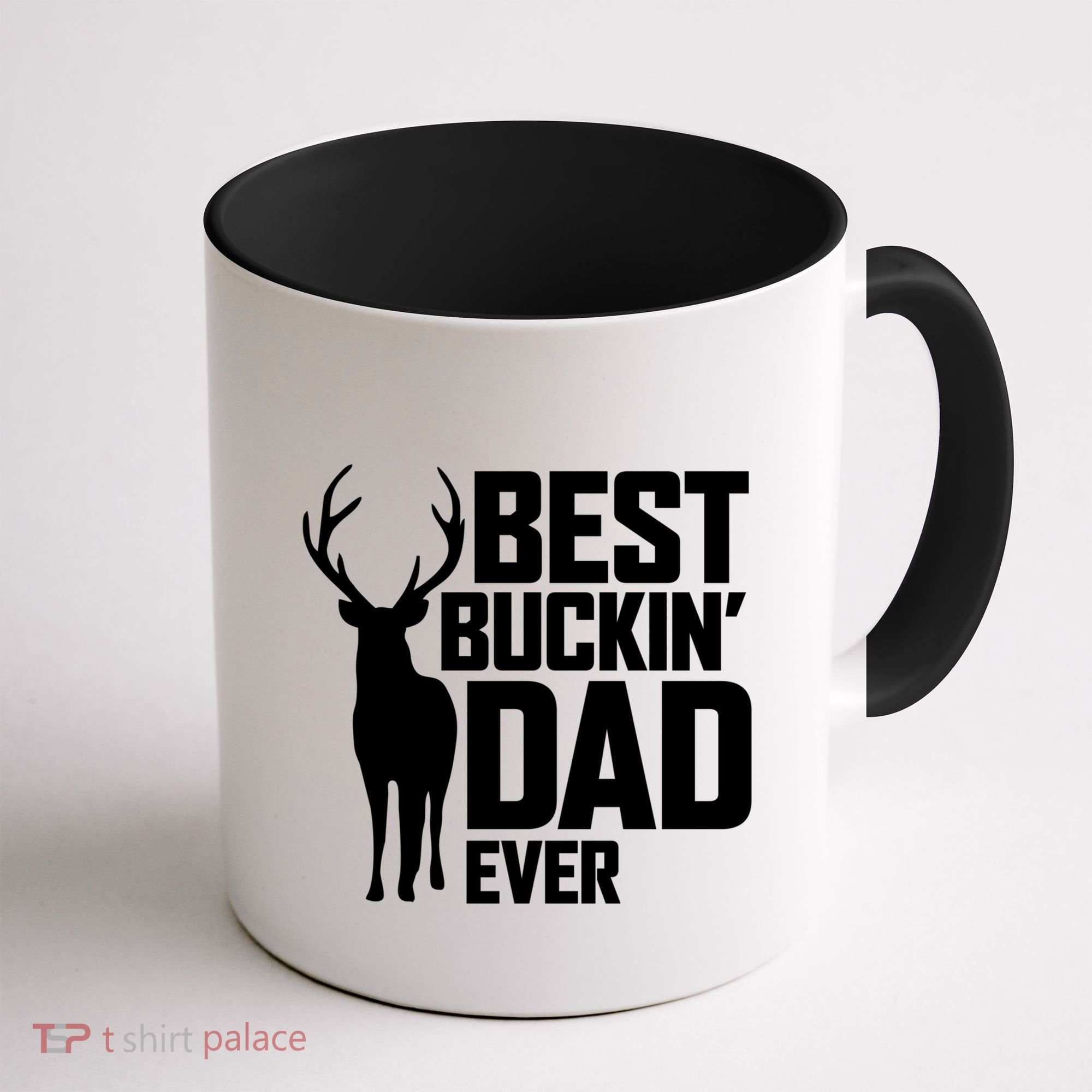 Best Buckin Dad Ever Gift Deer Hunting Father Best Dad Gift Coffee Mug