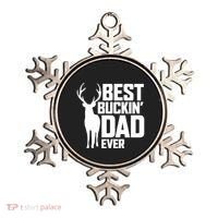Best Buckin Dad Ever Gift Deer Hunting Father Best Dad Gift Ornament thumb 0