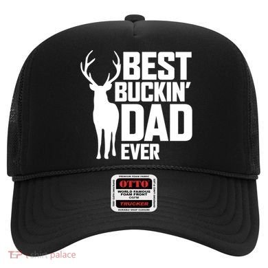 Best Buckin Dad Ever Gift Deer Hunting Father Best Dad Gift Hat