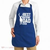Best Buckin Dad Ever Gift Deer Hunting Father Best Dad Gift Apron thumb 2