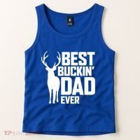 Best Buckin Dad Ever Gift Deer Hunting Father Best Dad Gift Tank Top thumb 2