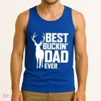 Best Buckin Dad Ever Gift Deer Hunting Father Best Dad Gift Tank Top thumb 3