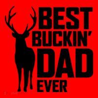 Best Buckin Dad Ever Gift Deer Hunting Father Best Dad Gift Santa Hat thumb 1
