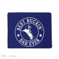 Best Buckin Dad Ever Cowboy Bull Riding Rodeo Funny Mousepad thumb 0