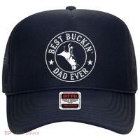 Best Buckin Dad Ever Cowboy Bull Riding Rodeo Funny Hat thumb 0