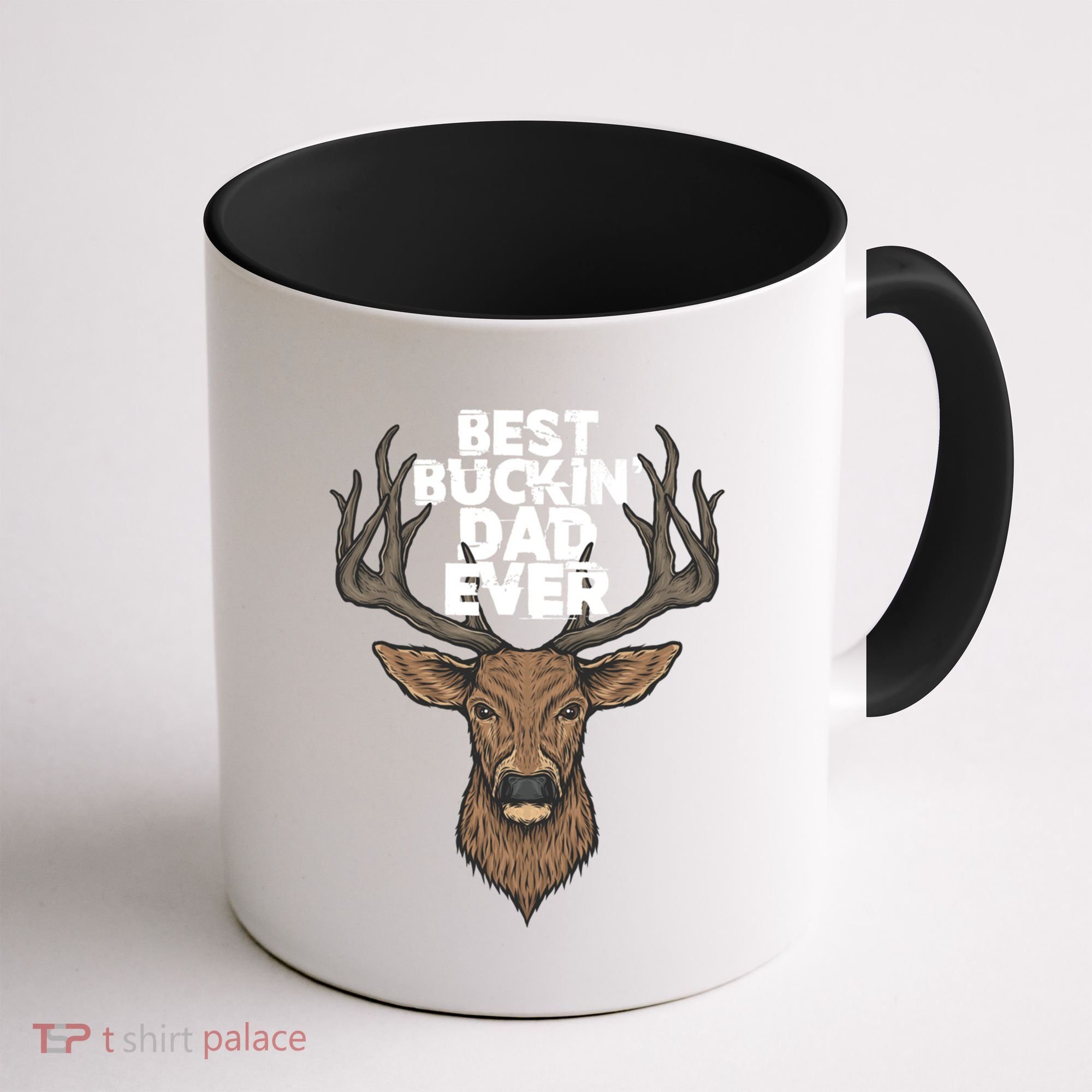 Best Buckin Dad Ever Buck And Deer Hunting FatherS Day Gift Coffee Mug