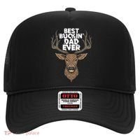 Best Buckin Dad Ever Buck And Deer Hunting FatherS Day Gift Hat thumb 0