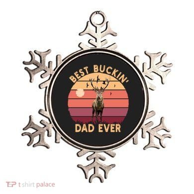 Best Buckin Dad Ever FatherS Day Deer Hunters Hunting Cool Gift Ornament