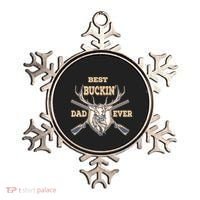 Best Buckin Dad Ever Funny Hunting Father Gift Ornament thumb 0