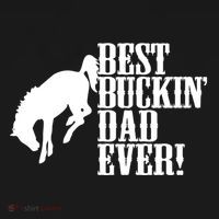 Best Buckin Dad Ever Funny For Horse Lovers Funny Gift Ornament thumb 1
