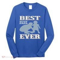 Best Buckin Dad Ever Cool Gift Long Sleeve Shirt thumb 0
