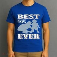 Best Buckin Dad Ever Cool Gift T-Shirt thumb 3