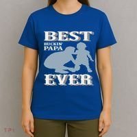 Best Buckin Dad Ever Cool Gift T-Shirt thumb 4