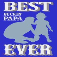 Best Buckin Dad Ever Cool Gift Polo thumb 2