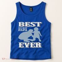 Best Buckin Dad Ever Cool Gift Tank Top thumb 2
