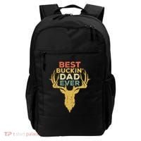 Best Buckin Dad Ever Funny Gift Deer Hunters Gift Backpack thumb 0