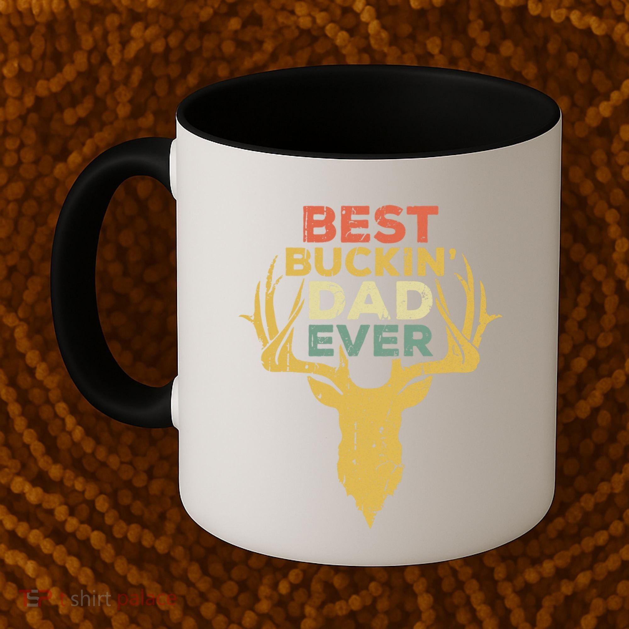 Best Buckin Dad Ever Funny Gift Deer Hunters Gift Coffee Mug