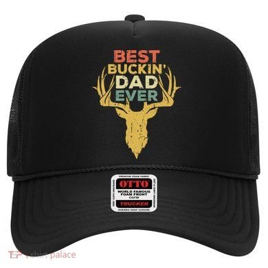 Best Buckin Dad Ever Funny Gift Deer Hunters Gift Hat