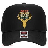 Best Buckin Dad Ever Funny Gift Deer Hunters Gift Hat thumb 0