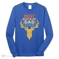 Best Buckin Dad Ever Funny Gift Deer Hunters Gift Long Sleeve Shirt thumb 0