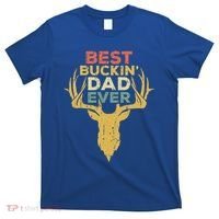 Best Buckin Dad Ever Funny Gift Deer Hunters Gift T-Shirt thumb 0