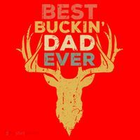 Best Buckin Dad Ever Funny Gift Deer Hunters Gift Santa Hat thumb 1
