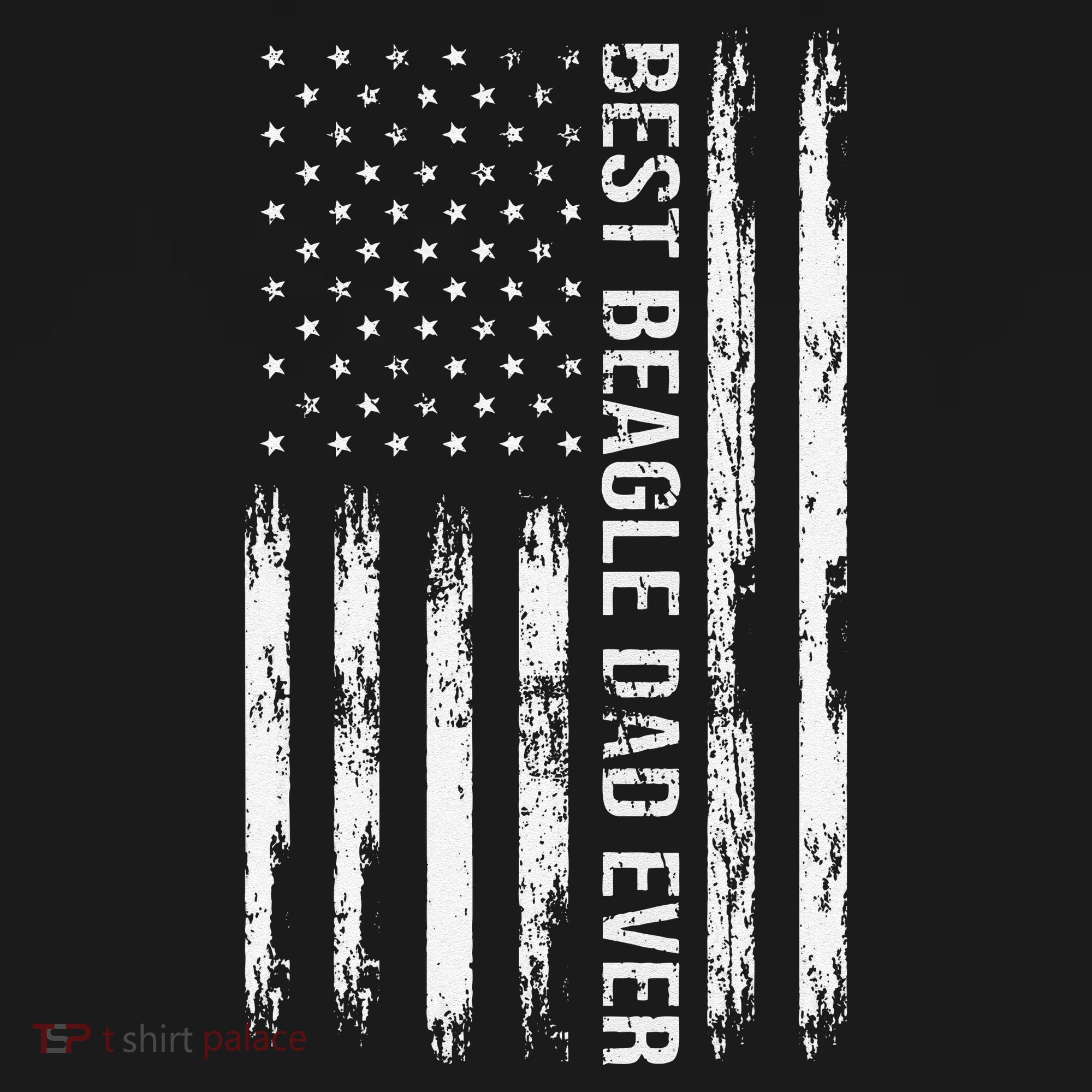 Best Beagle Dad Everdog Lover American Flag Patriotic Apron