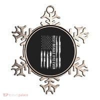 Best Beagle Dad Everdog Lover American Flag Patriotic Ornament thumb 0